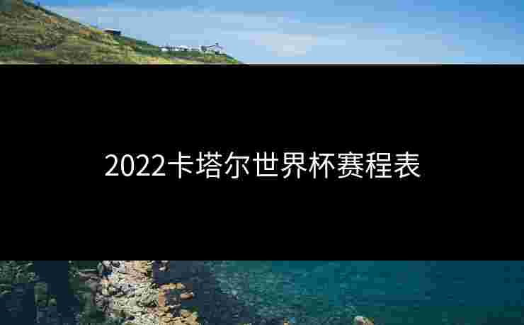 2022卡塔尔世界杯赛程表